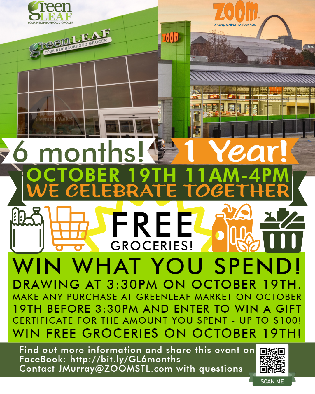 Zoom Convenience Store St. Louis Anniversary October 19